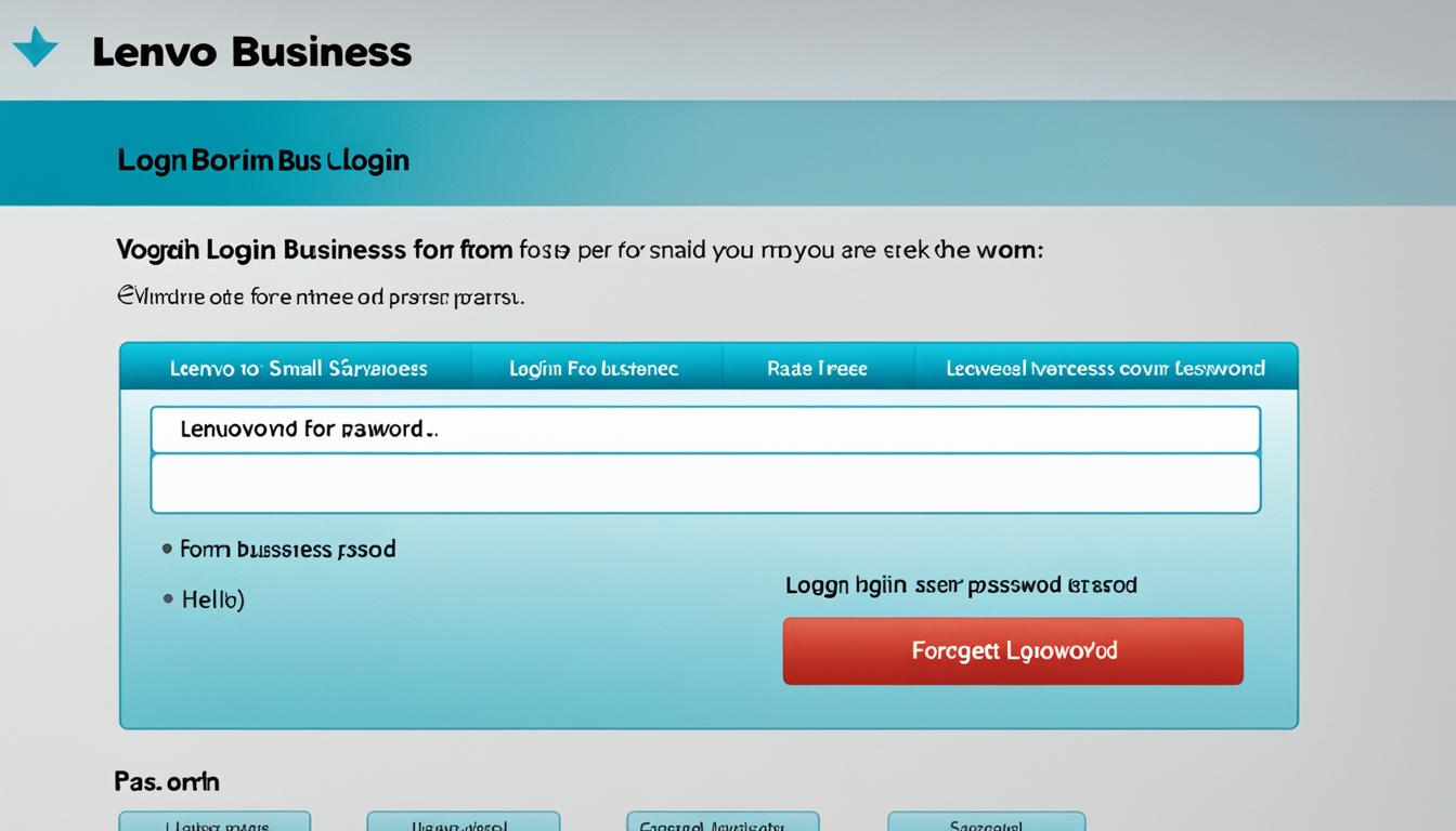 lenovo small business login